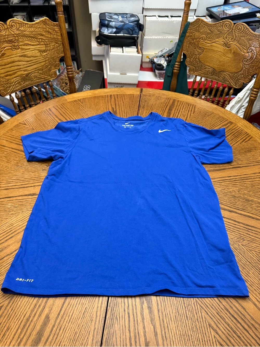 Nike Men’s Dri-FIT Short Sleeve Tee — Blue